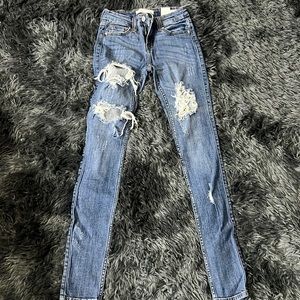 Eunina skinny distressed jeans
